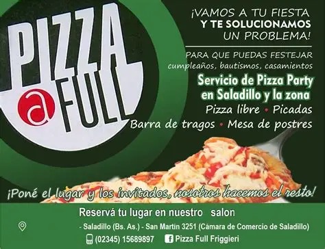 pizza a full
