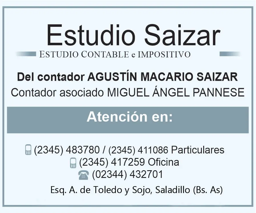 saizar aviso nuevo